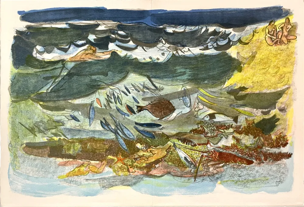 Lithografie Holy - Naissance de l'Odyssée II