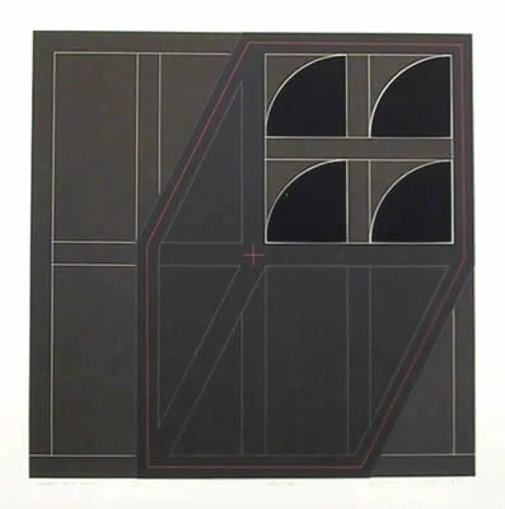 Zeefdruk House - Series 40b