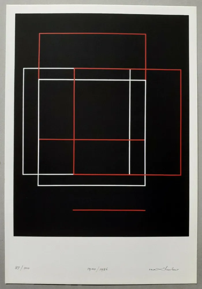 Zeefdruk Huber - Costruzione su quadrati