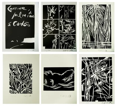 Geïllustreerd Boek Huftier - Comme Palmiers à Cadès