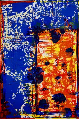 Lithografie Huftier - Matin, après midi