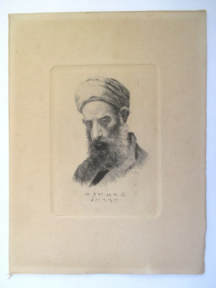 Gravure Ilsted - En Samaritaner -A Samaritan