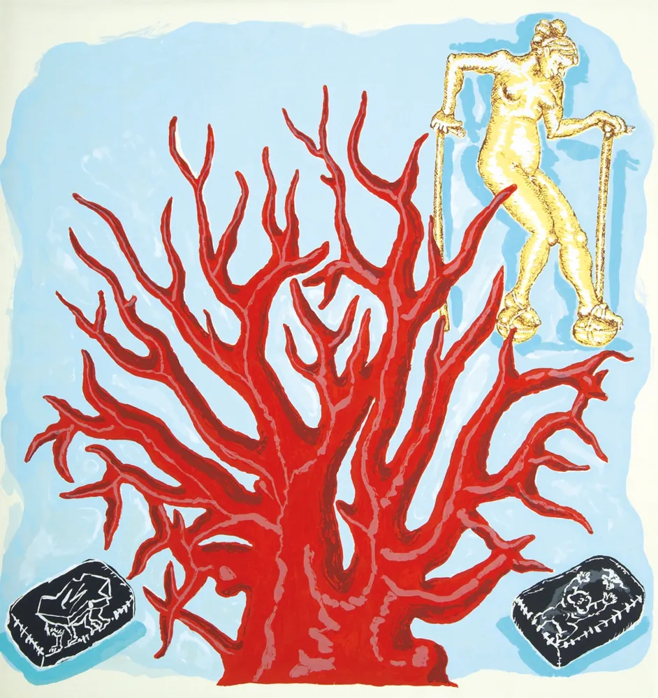 Zeefdruk Immendorff - Energie