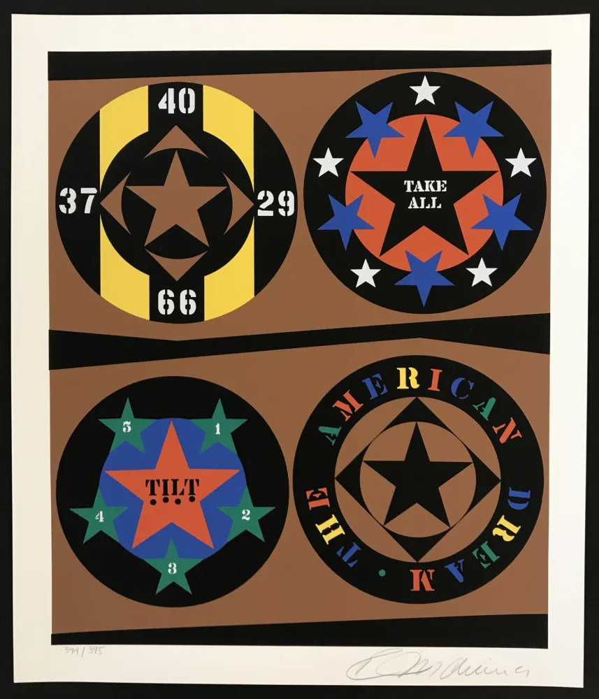 Zeefdruk Indiana - American Dream 