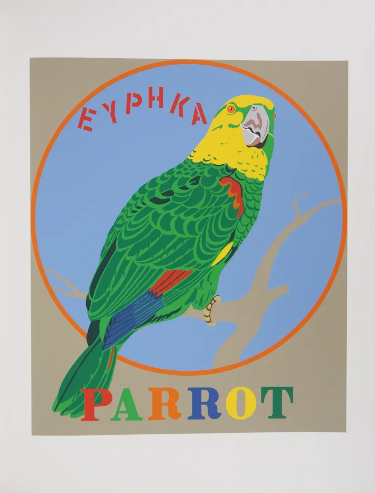Zeefdruk Indiana - American Dream : The Parrot