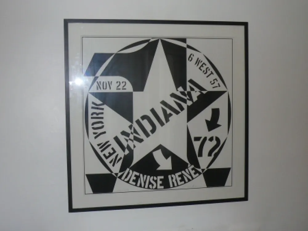 Lithografie Indiana - Denise René - NY