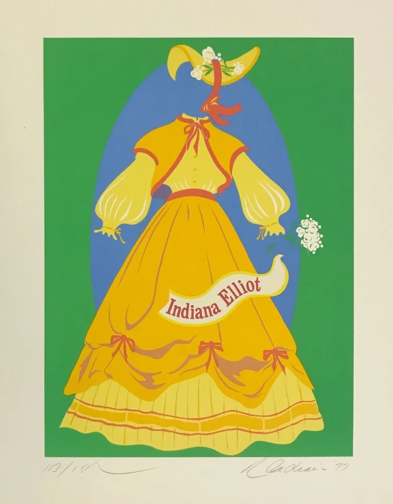 Lithografie Indiana - INDIANA ELLIOT