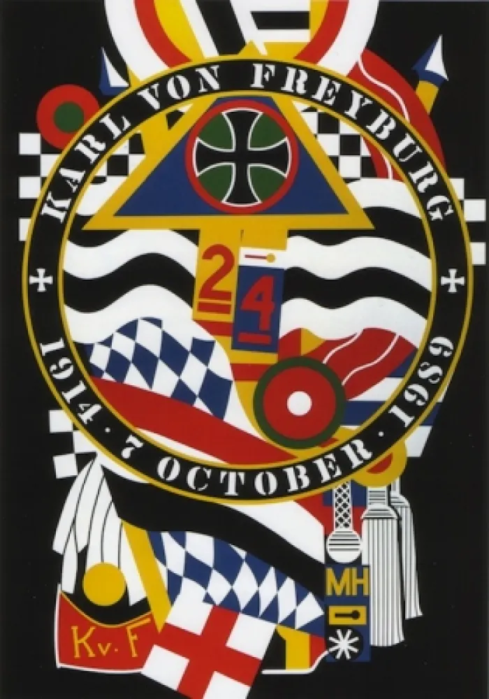 Zeefdruk Indiana - KVF I, from The Hartley Elegies