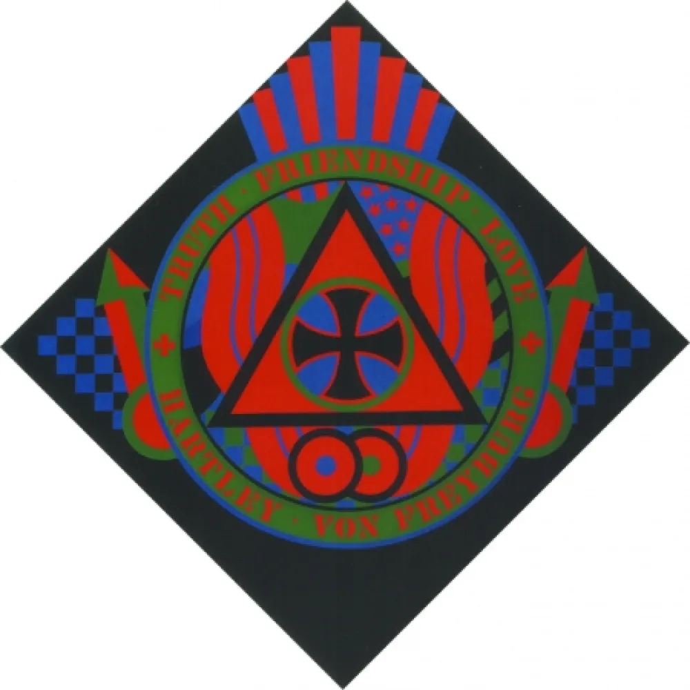 Zeefdruk Indiana - KVF VIII, from The Hartley Elegies