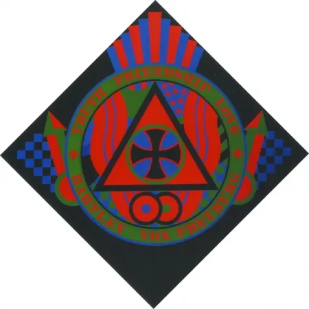 Zeefdruk Indiana - KVF VIII, from The Hartley Elegies