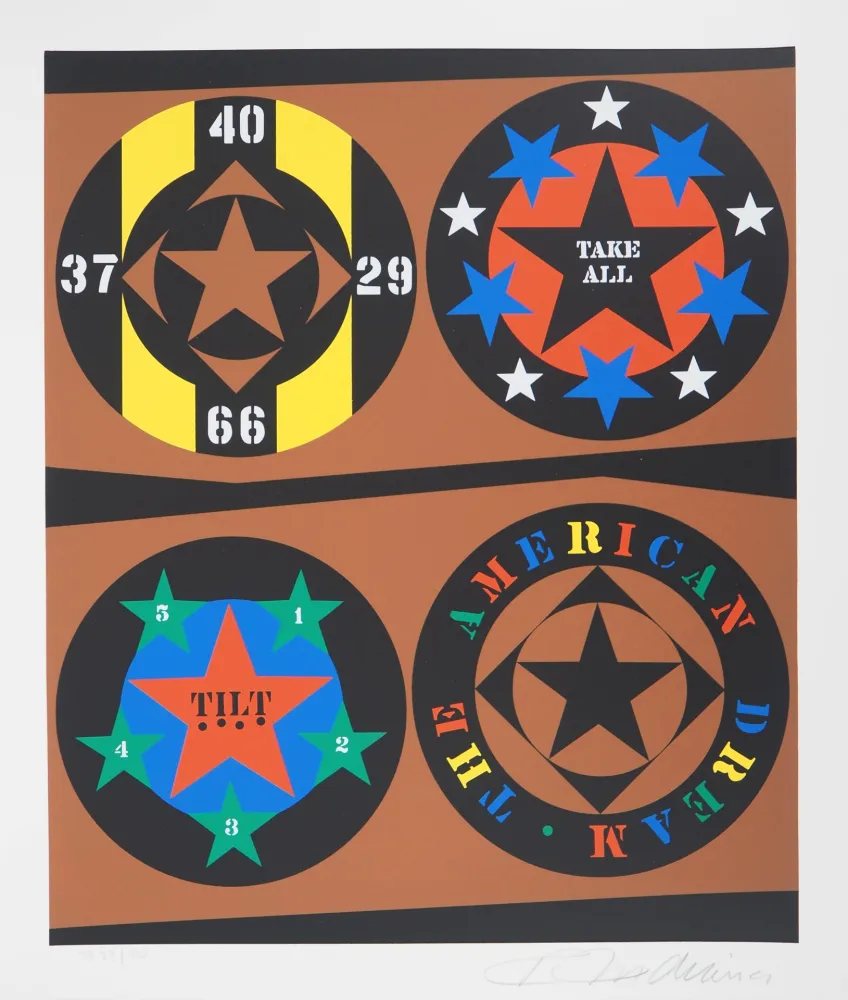 Zeefdruk Indiana - The American Dream