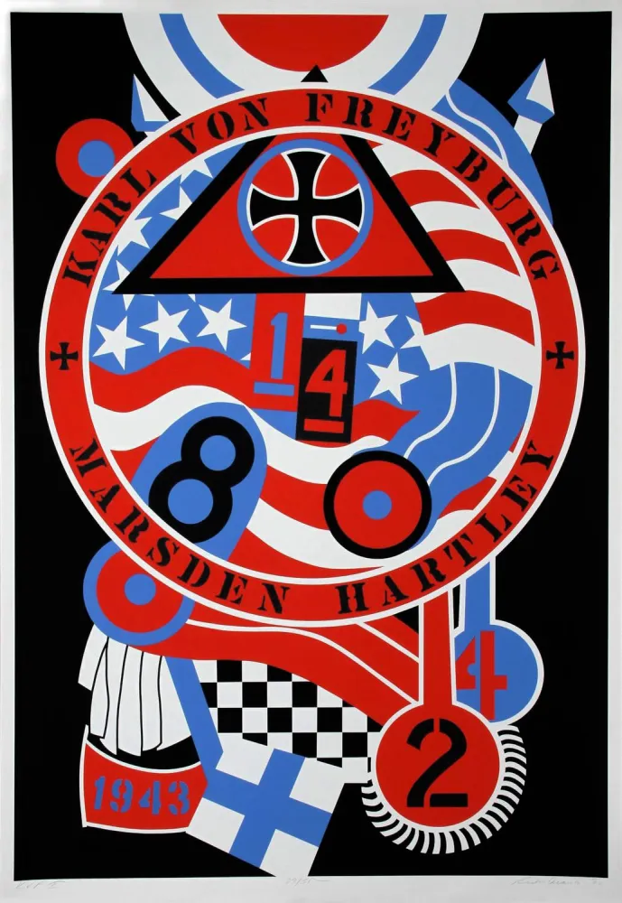 Zeefdruk Indiana - THE HARTLEY ELEGIES - KvF II