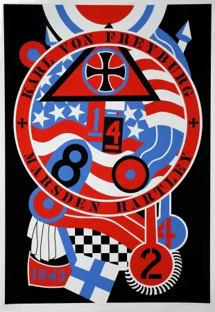 Zeefdruk Indiana - THE HARTLEY ELEGIES - KvF II