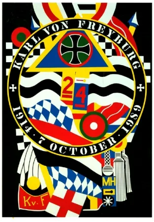 Zeefdruk Indiana - The Hartley Elegies: The Berlin Series - KvF I