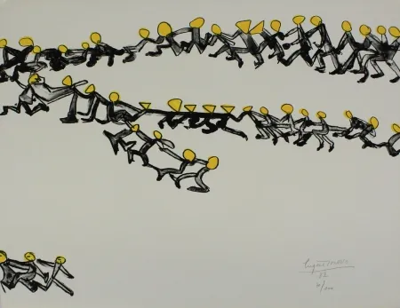 Lithografie Ionesco - Untitled