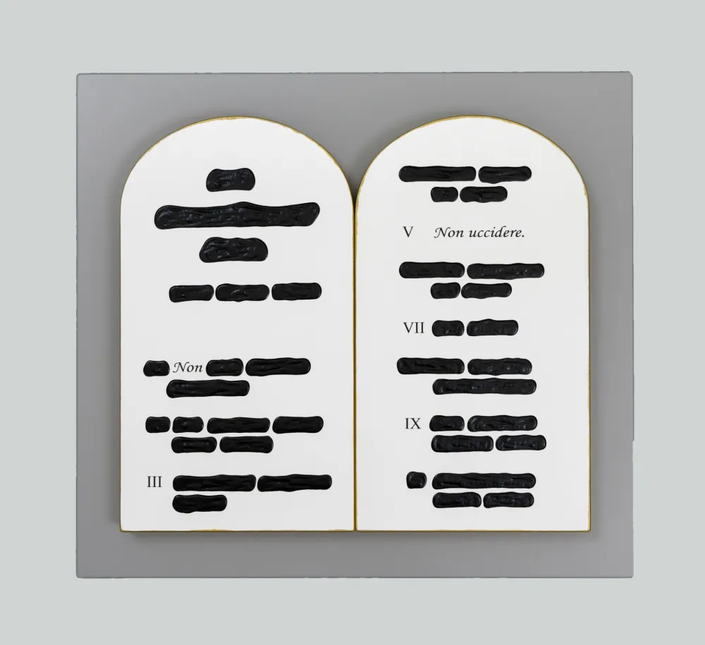 Zeefdruk Isgro - Non uccidere