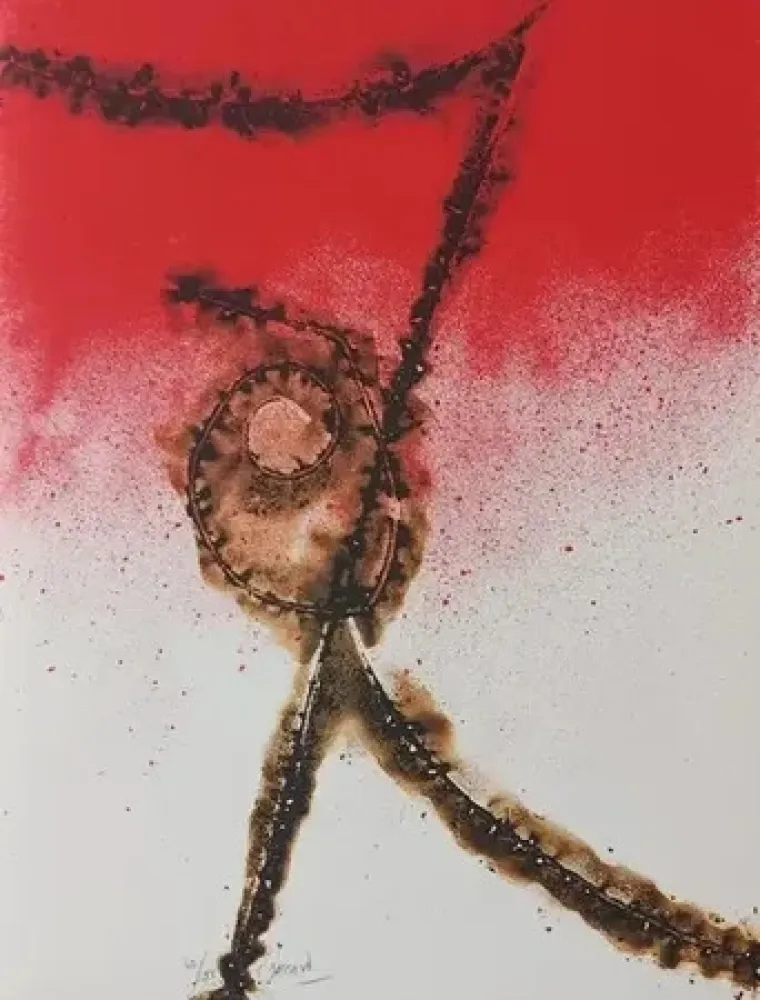 Lithografie Jaccard - SANS TITRE 