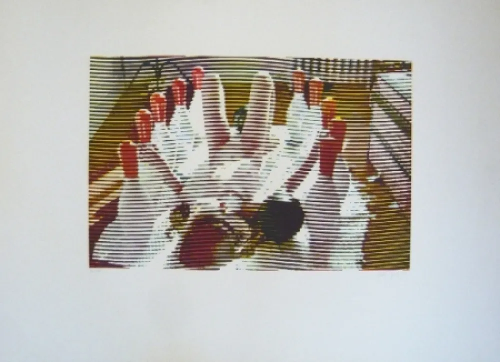 Ets En Aquatint Jacquet - Anniversaire