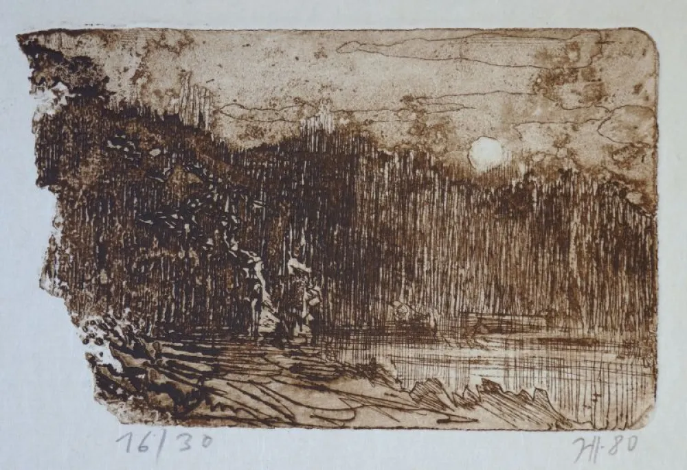 Gravure Janssen - Waldsee