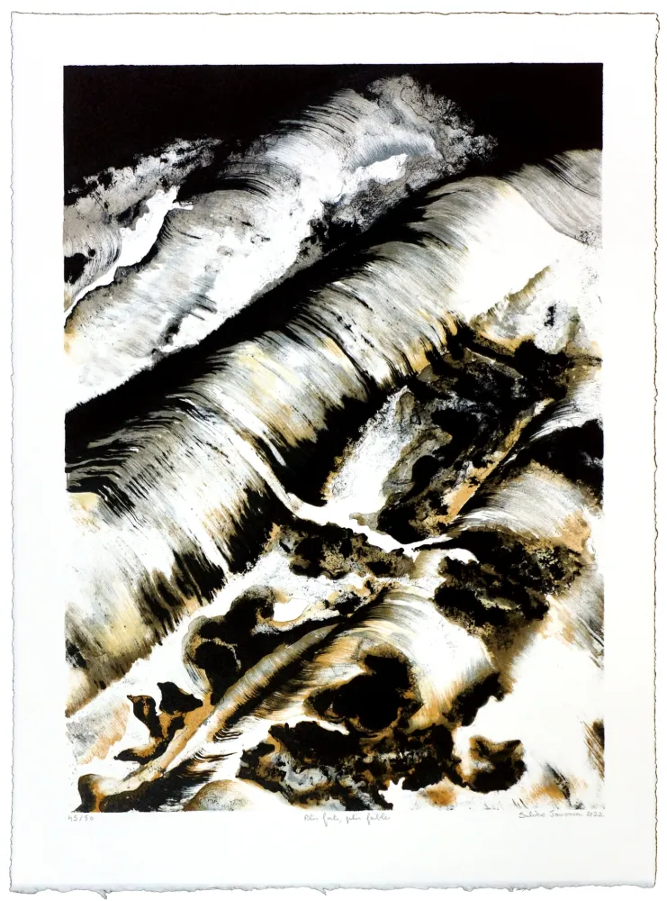 Lithografie Jarrosson - Plis forts, plis faibles