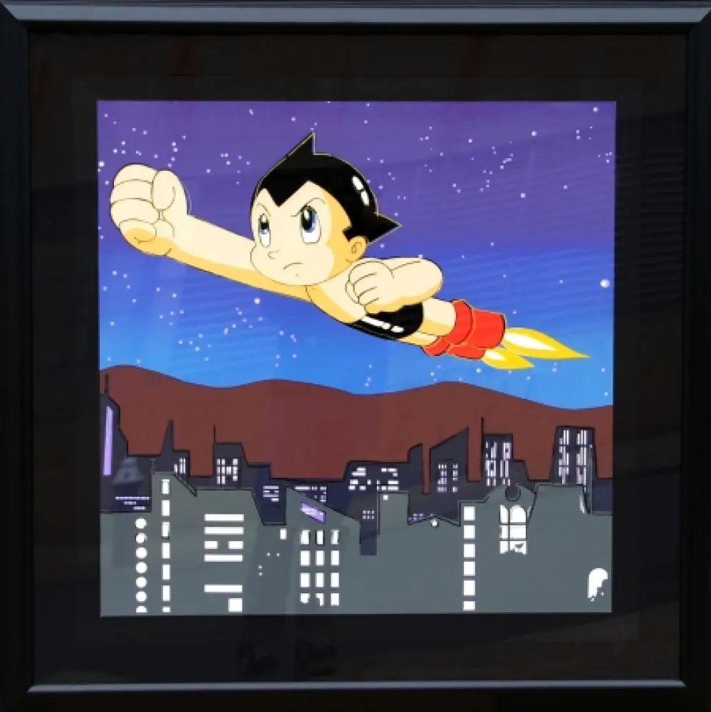 Zeefdruk Jasen Smith - Astroboy
