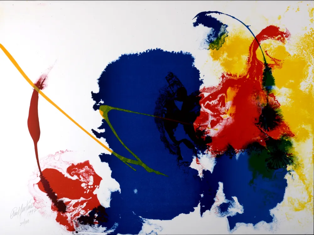 Lithografie Jenkins - Five Invocations #5, 1997 - Hand-signed