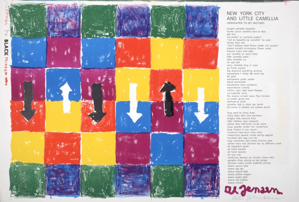 Lithografie Jensen - Little Camelia, 1964