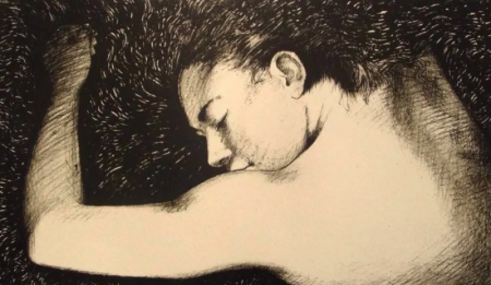 Lithografie Joliet - La jeteuse de rêve