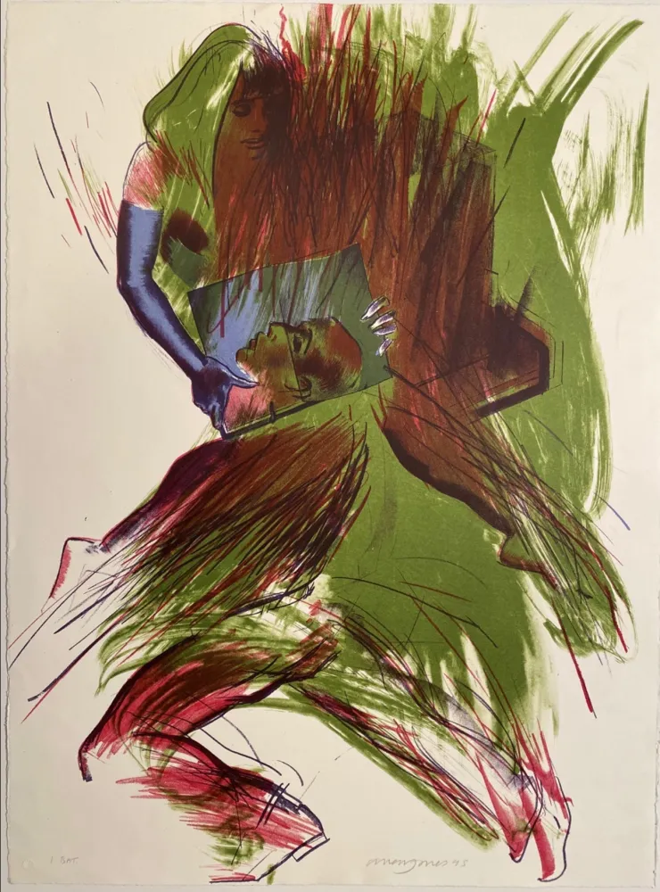 Lithografie Jones - No Strings