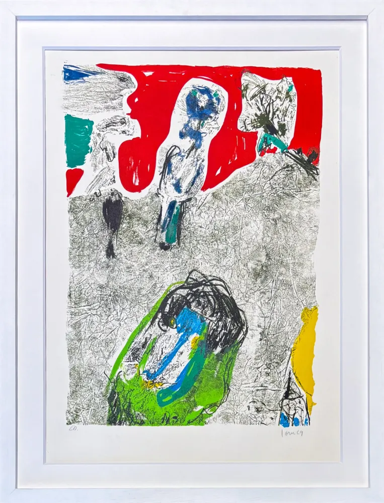 Lithografie Jorn - Asger Jorn (1914–1973) – La Vallée des charme – 8-colour lithography – 1969