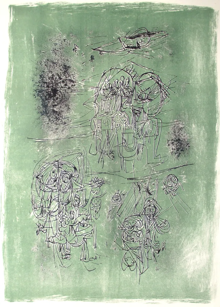 Lithografie Jorn - Die Ars Mappe