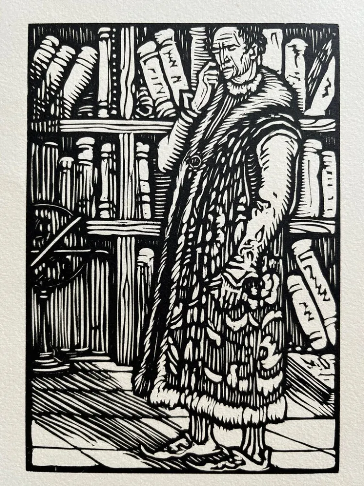 Houtsnede Jou - Le Carton aux Estampes