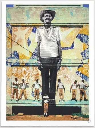 Lithografie Jr - The Wrinkles of The City, La Havana, Antonio Cruz Gordillo, Cuba, 2012