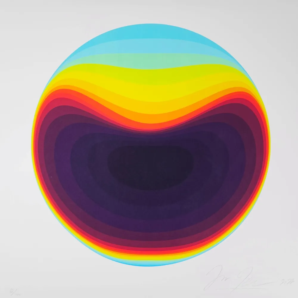 Lithografie Kalab - Wave of Sheba