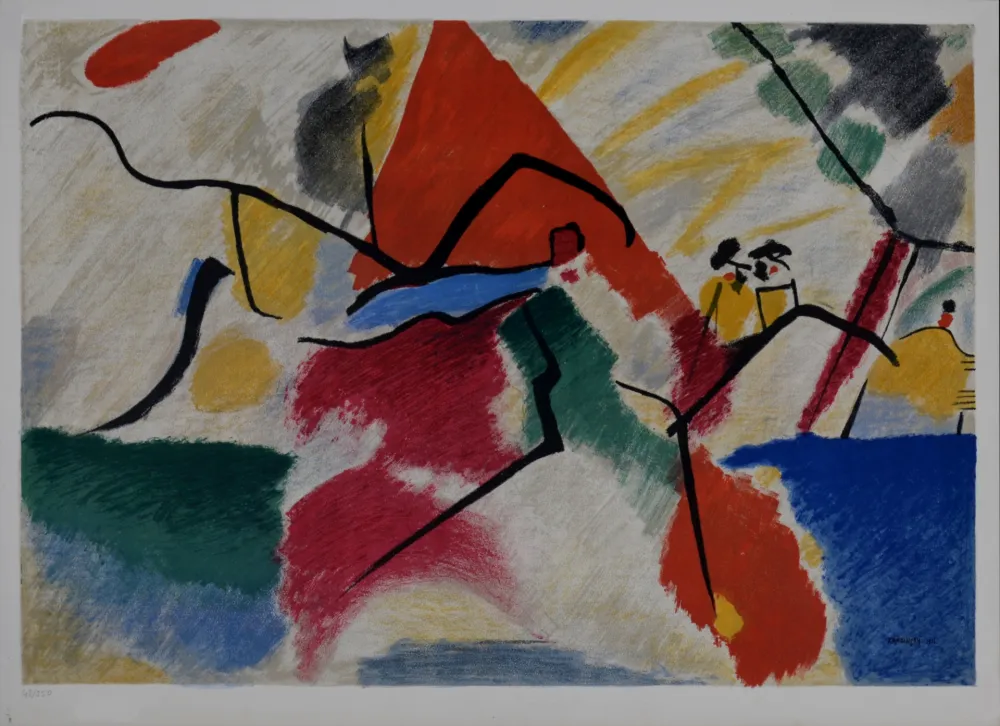 Lithografie Kandinsky (After) - Impression V, circa 1955 