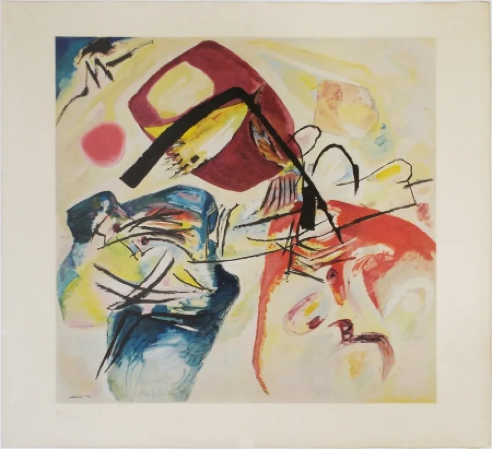 Lithografie Kandinsky - Arc Noir