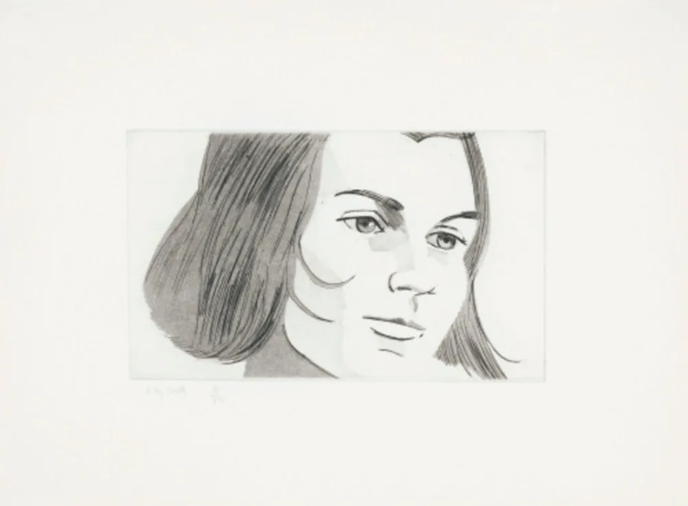 Ets En Aquatint Katz - June Ekman's Class 6