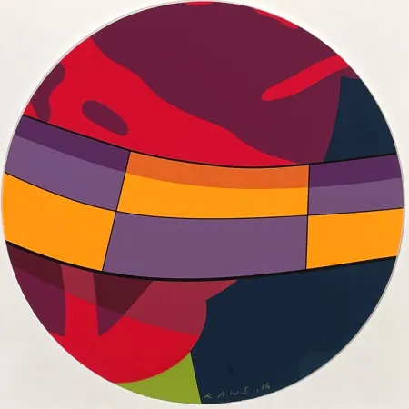 Zeefdruk Kaws - KAWS x Brooklyn Museum