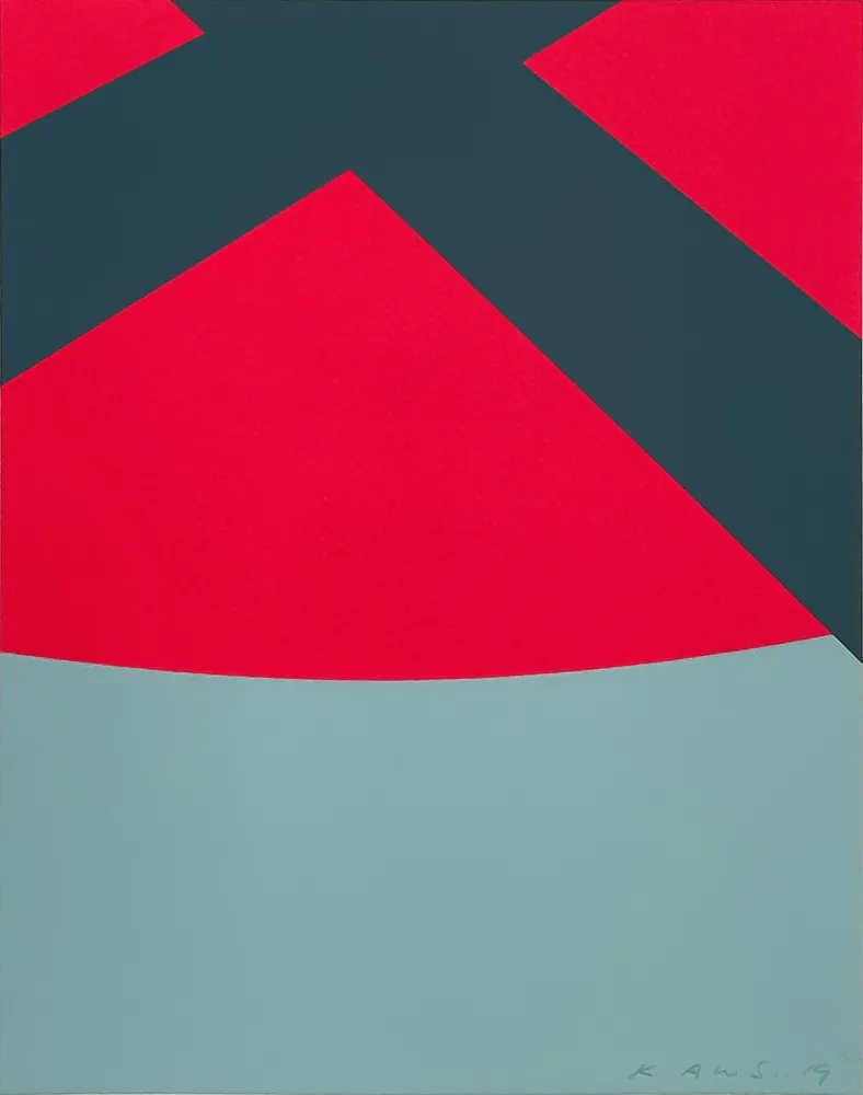 Zeefdruk Kaws - Untitled (Limited Edition KAWS x MOCAD)