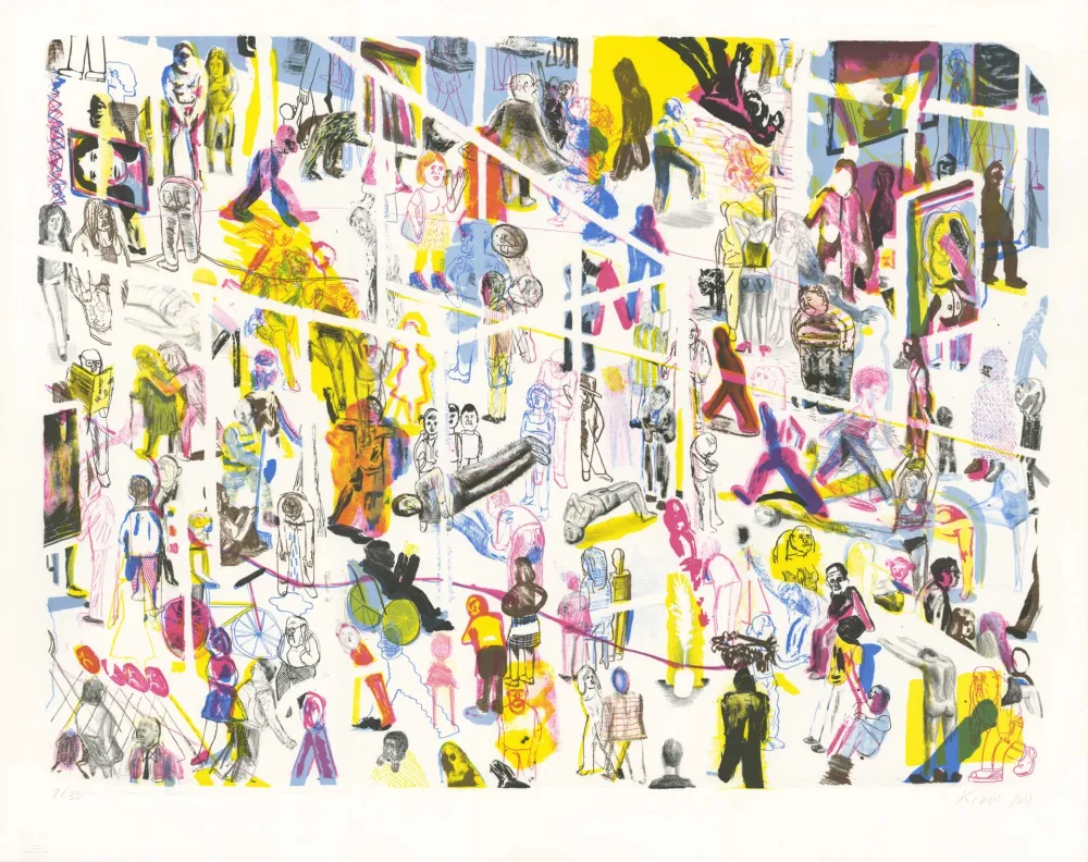 Lithografie Kebbi - Sans titre