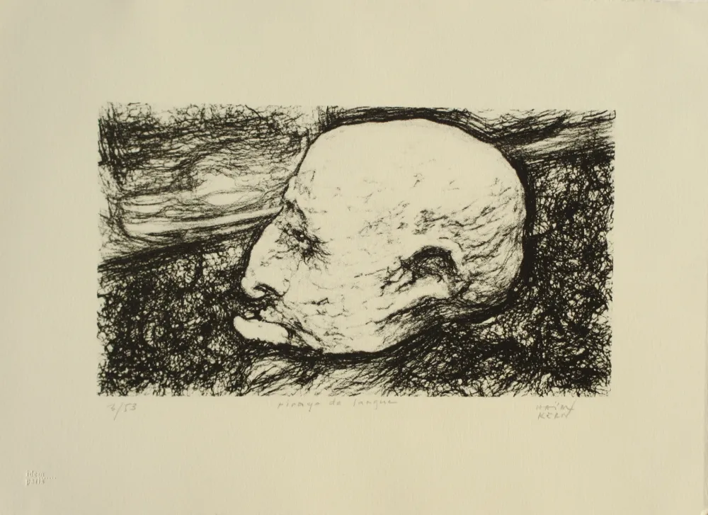 Lithografie Kern - Tirage de langue