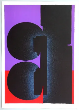 Lithografie Kijno - Hommage a Fellini