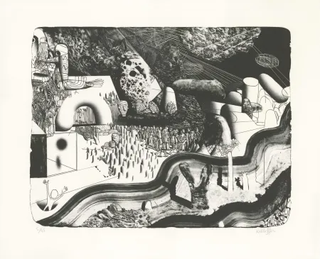 Lithografie Killoffer - Première Pierre