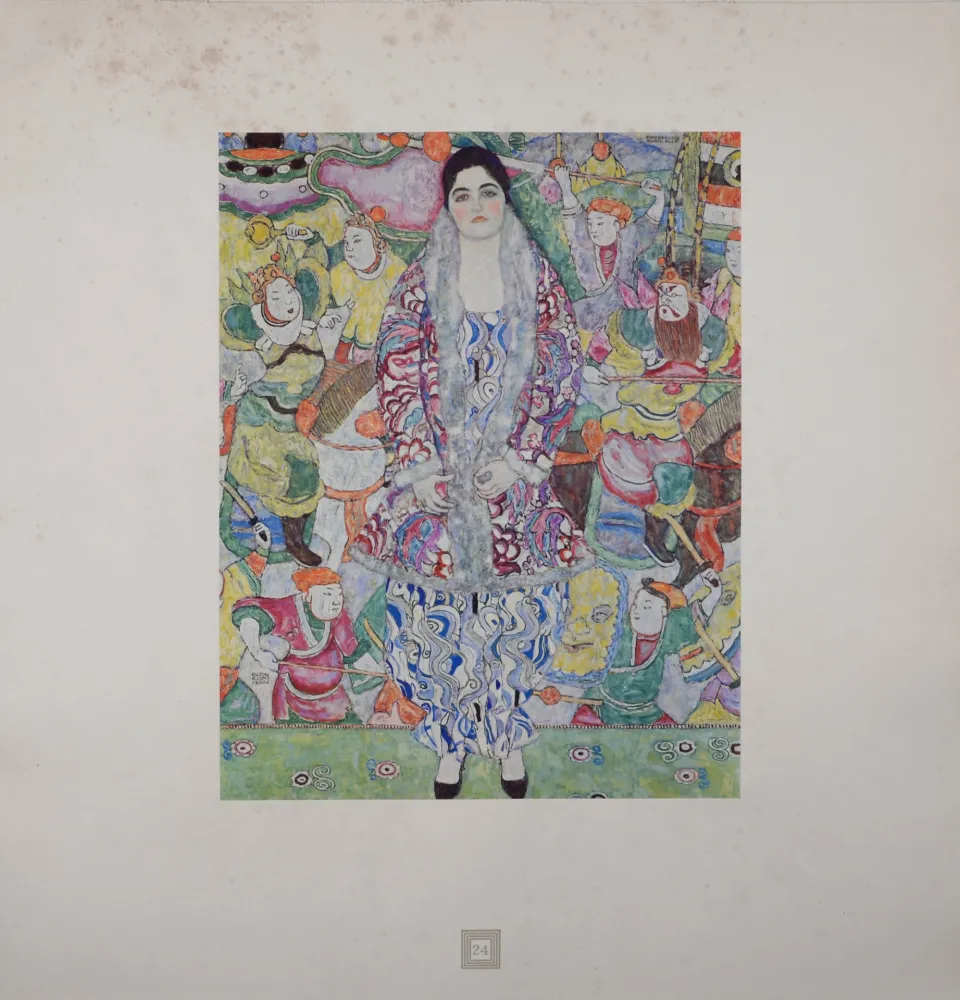 Lithografie Klimt (After) - Eine Nachlese Folio, Maria Beer, 1931