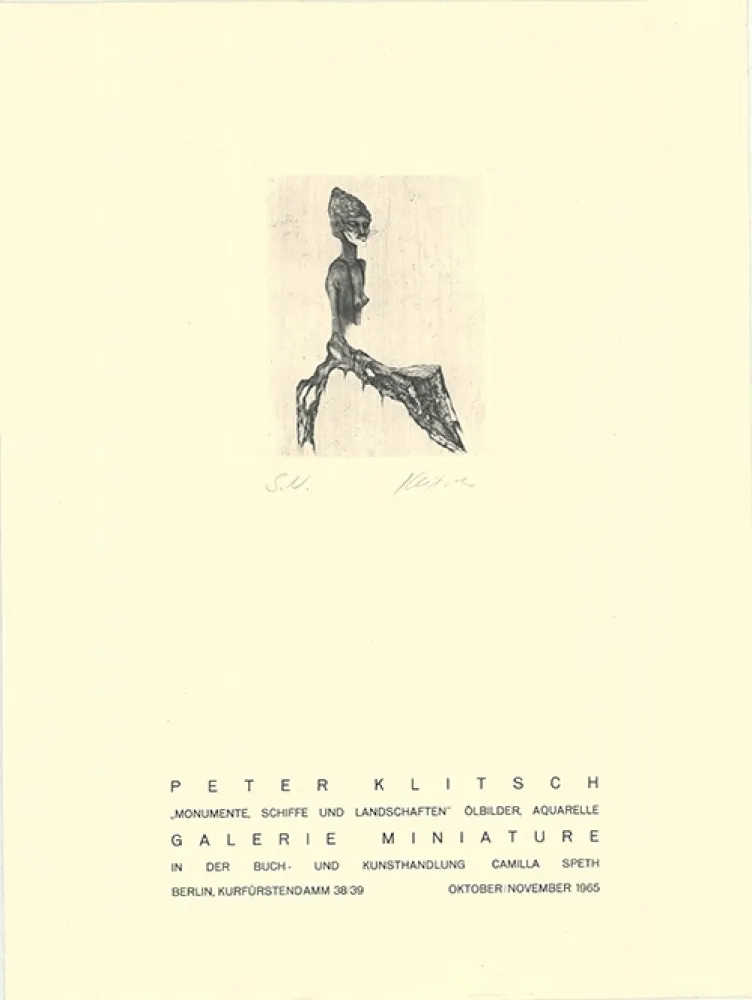 Gravure Klitsch - Monumente, Schiffe und Landschaften 