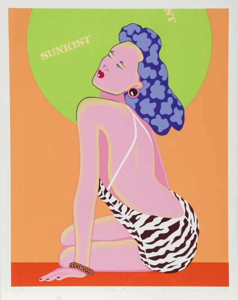 Zeefdruk Kogelnik - Sunkist