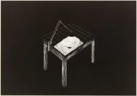 Lithografie Komatsu - Desapropriaçâo 1