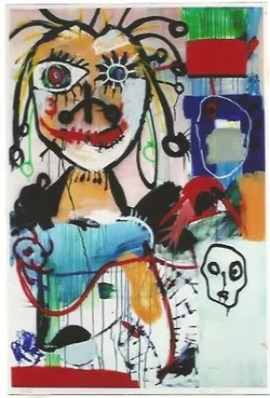 Lithografie Kostabi - Joachim