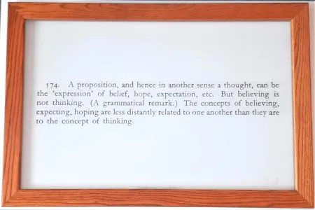 Zeefdruk Kosuth - Ex Libris Montreal