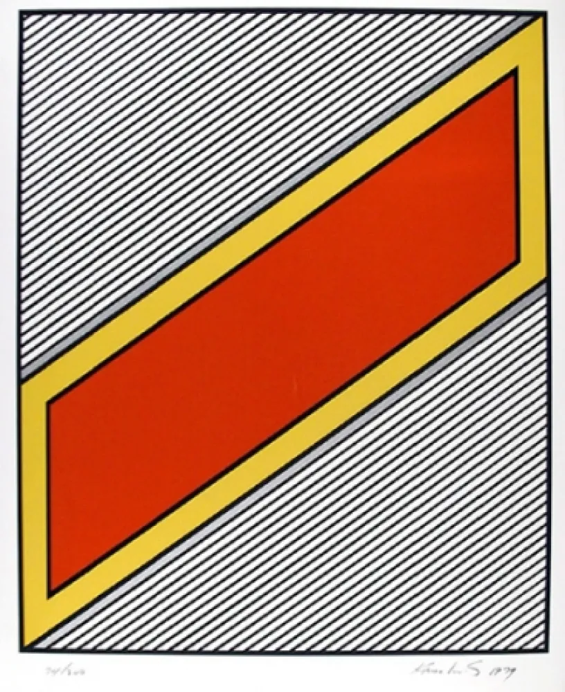 Zeefdruk Krushenick - Silver Image